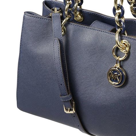 michael kors outlet blue purse.